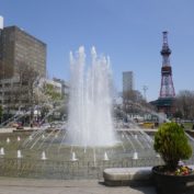 西３丁目の噴水の写真