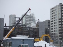 雪まつり雪像７丁目西側