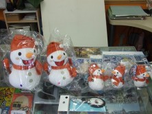 雪だるまぬいぐるみグッズ