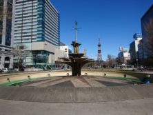 現在の4丁目噴水の画像