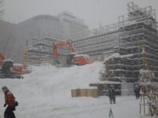 西4丁目大雪像の画像