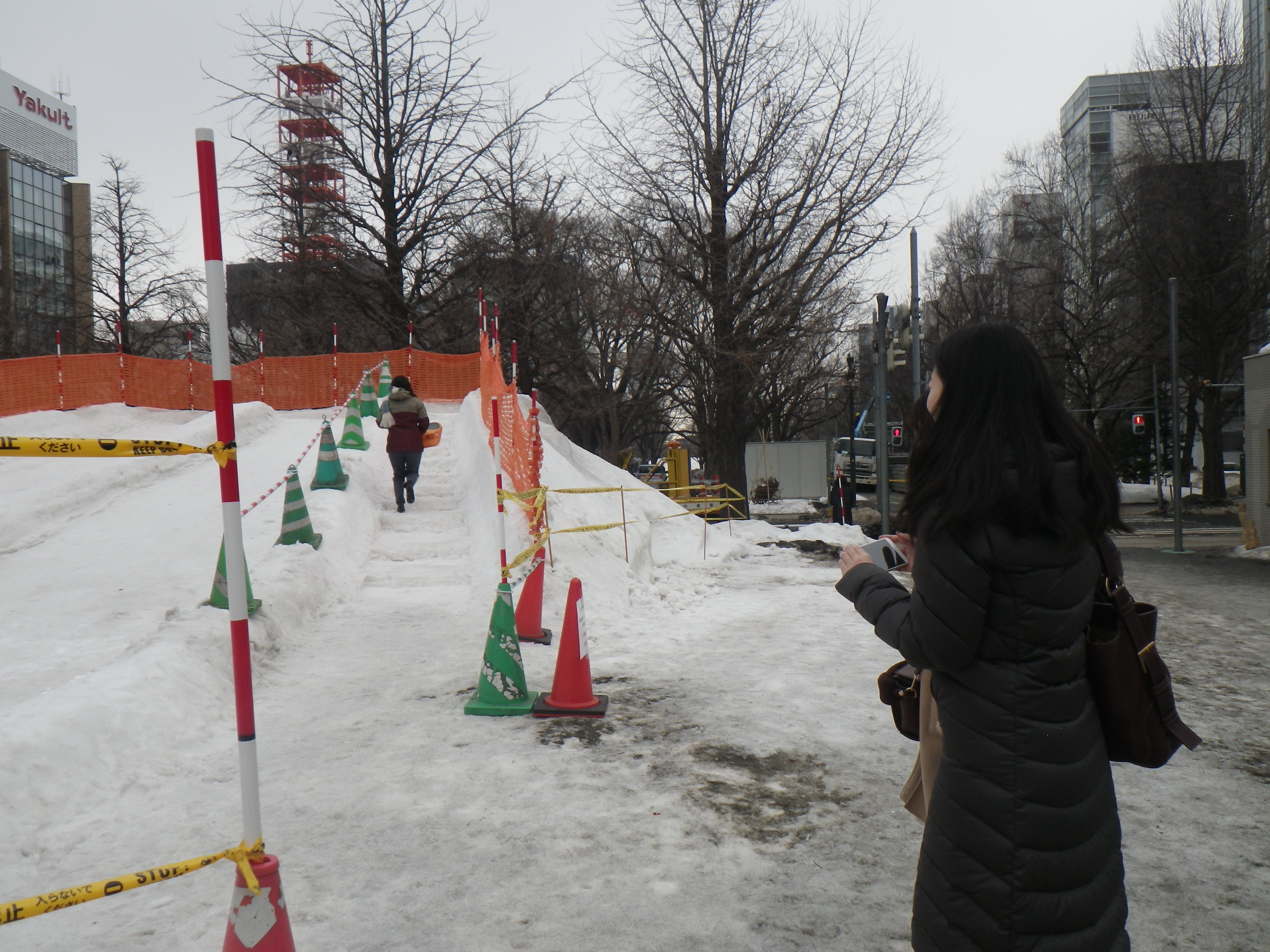 大通西7丁目ソリすべりの画像