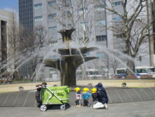 西4丁目噴水お画像