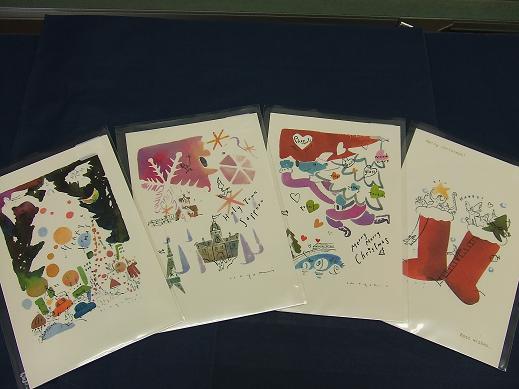 小世里クリスマスポストカード