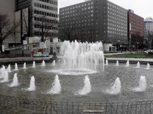 西３丁目の噴水